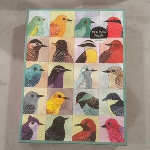 Colorful Bird Puzzle by